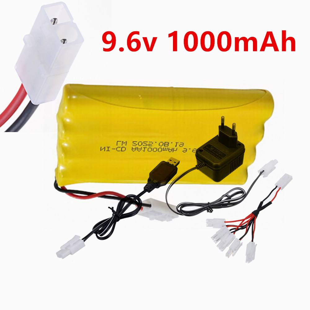 Rc Hobby Trucks - 9.6v 1000mAh Ni-CD AA Şarj Edilebilir