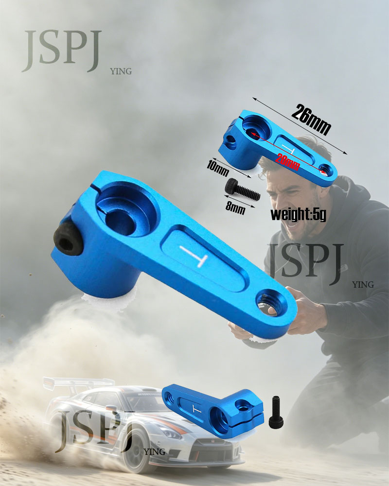 Rc Hobby Zone - 25T Yüksekliklendirilmiş Metal Servo Korna Direksiyon