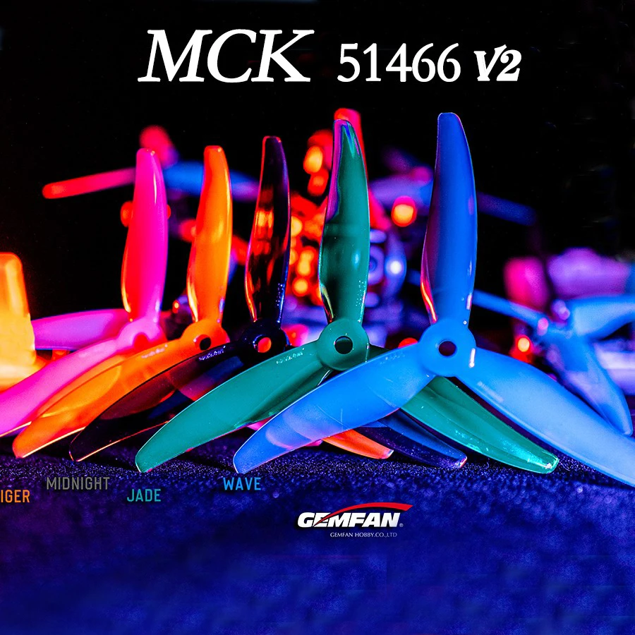 Rc Hobby Warehouse - 24 adet/12 çift Gemfan 51466 V2