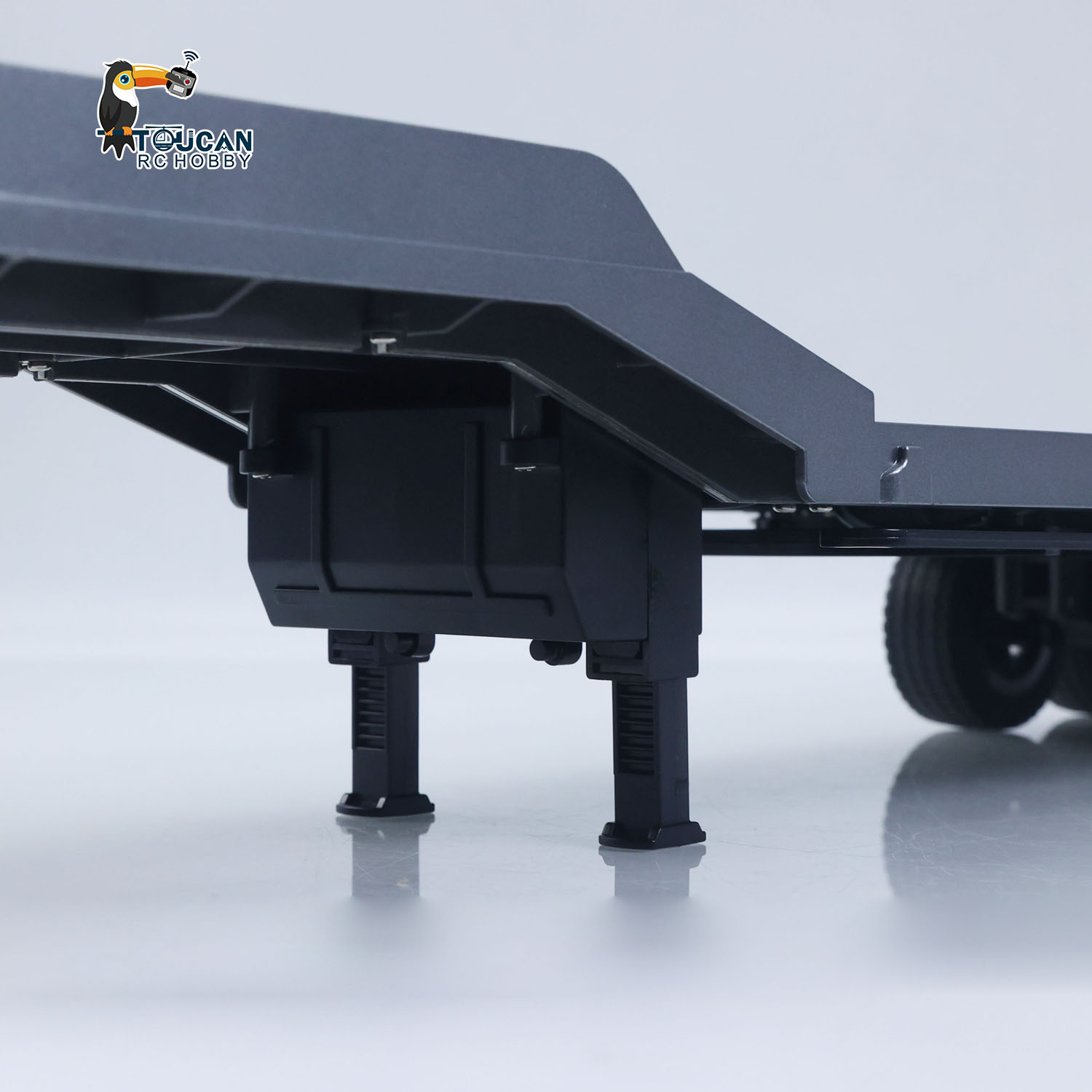 Rc Hobby Trucks - ABD Stok 73.5CM Plastik Yarı Römork