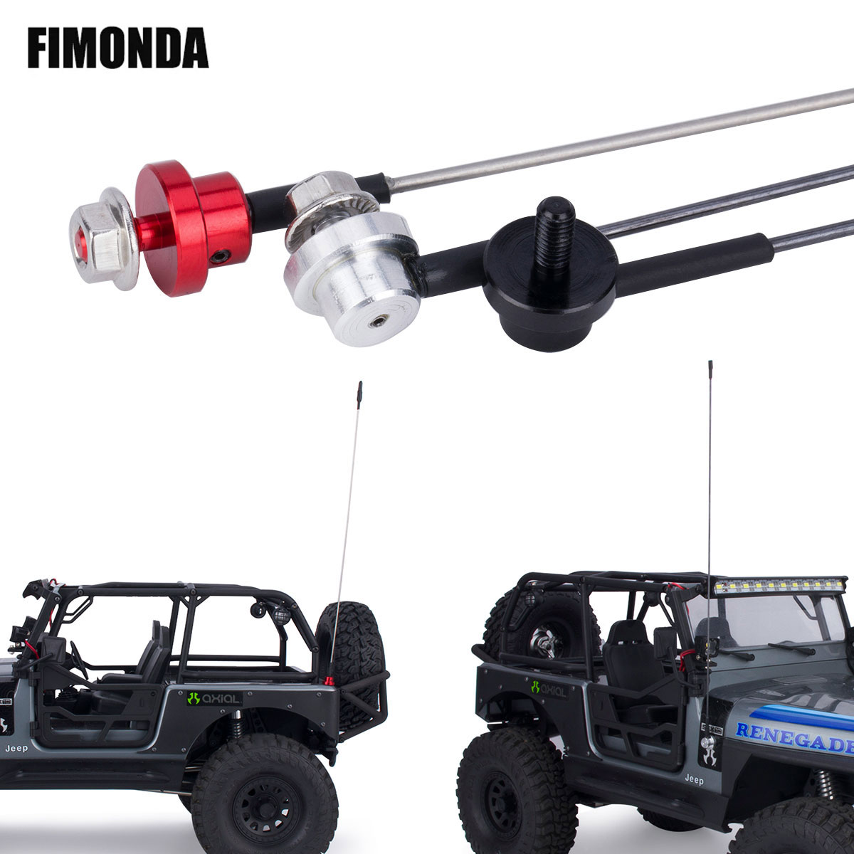 Rc Hobby Zone - 50 cm Metal Ayarlanabilir Simülasyon Anteni
