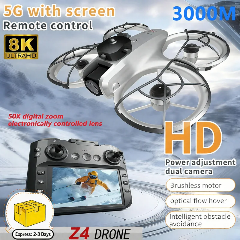 Yeni MINI Z4 Drone 4K Profesyo - Top Rc Hobby Mini Xcub incelemesi ve fiyatı