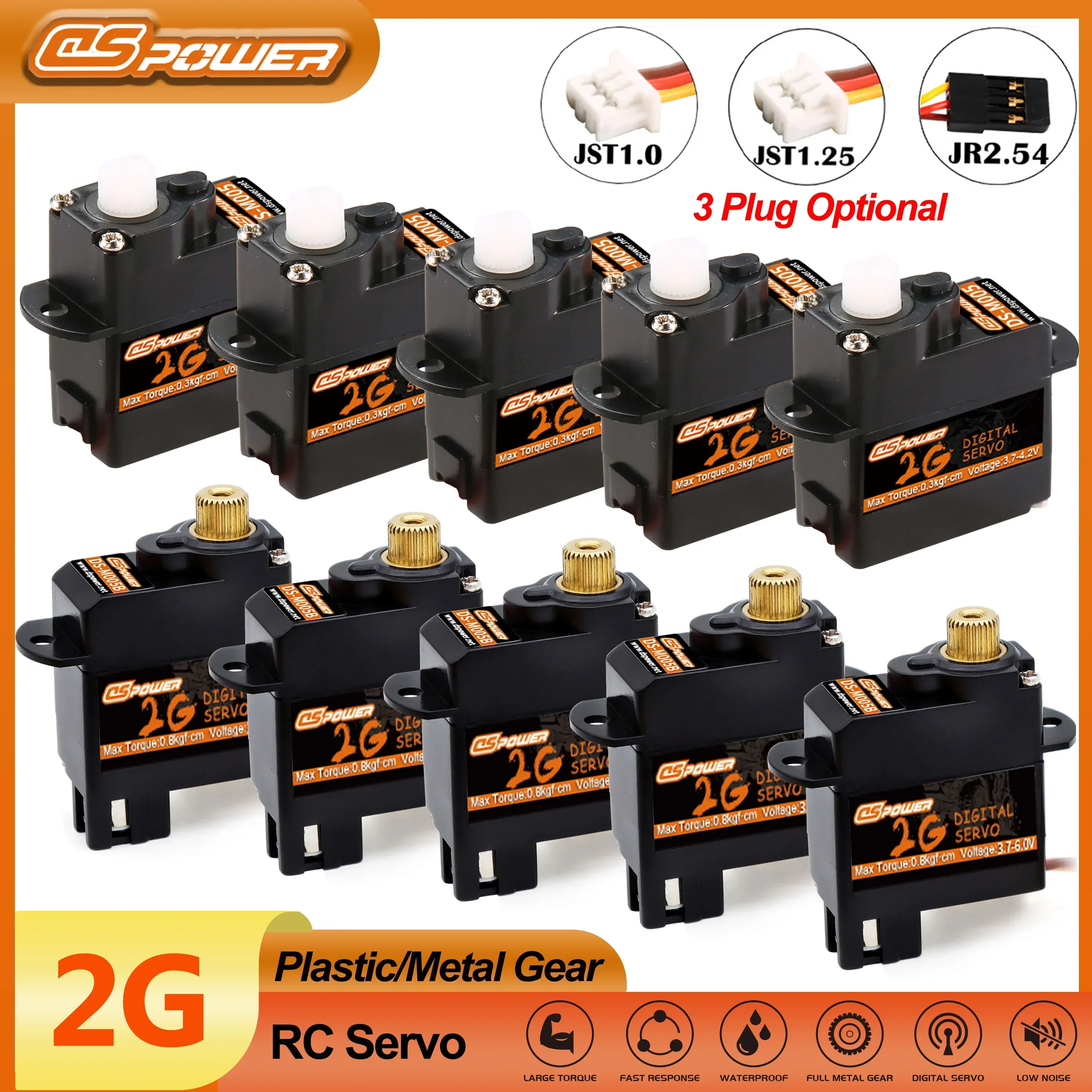 DSPOWER 2g plastik/Metal RC ar - Top Rc Hobby Mini Xcub incelemesi ve fiyatı