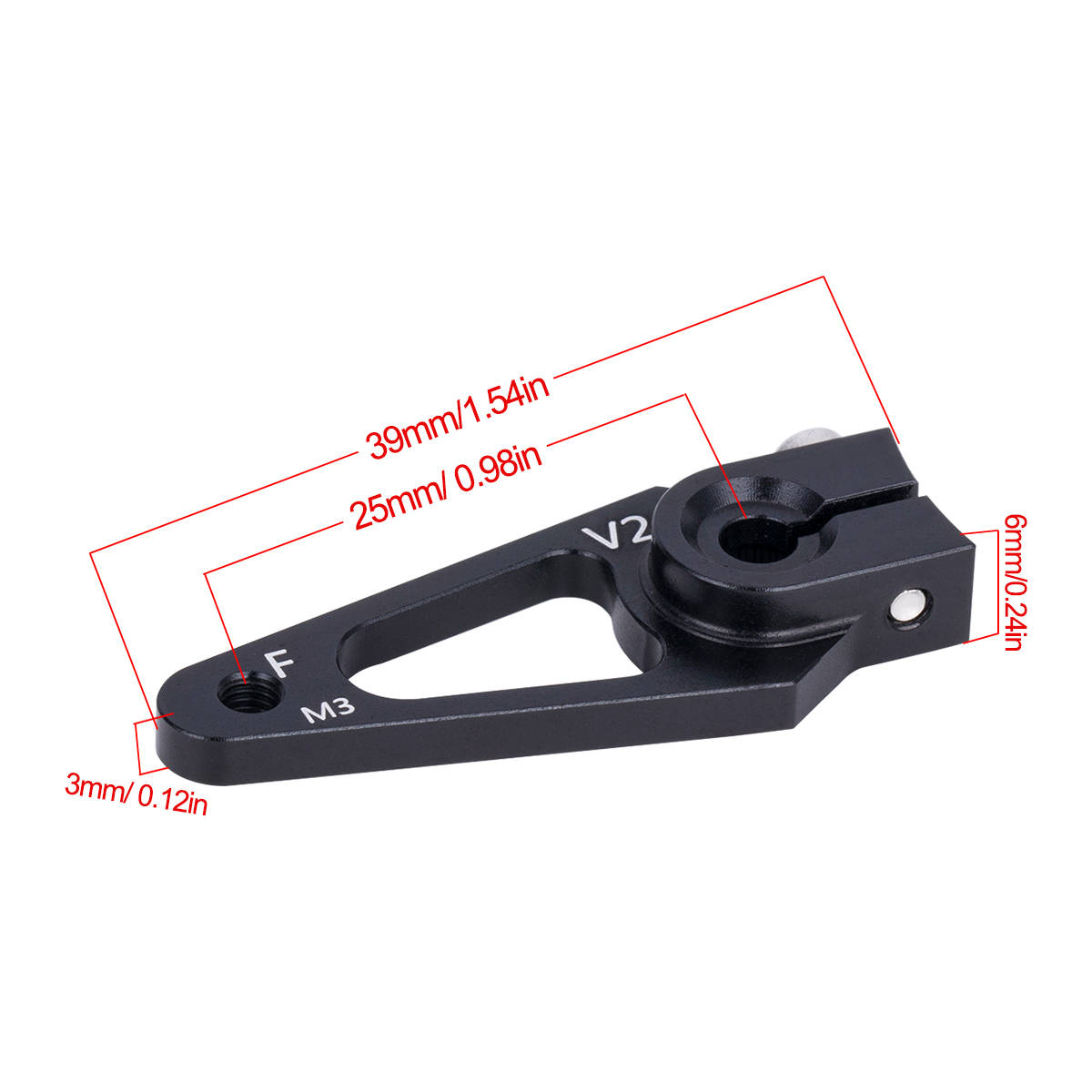 7075 Alüminyum 25T Servo Kolu  - Rc Hobby Zone incelemesi ve fiyatı