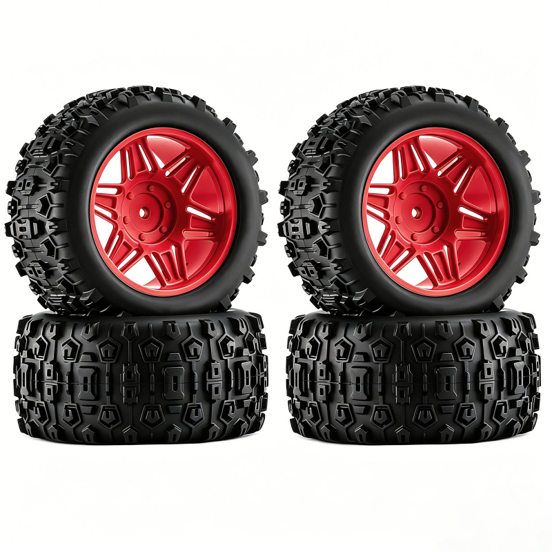 4 adet RC canavar kamyon teker - Rc Hobby Trucks incelemesi ve fiyatı