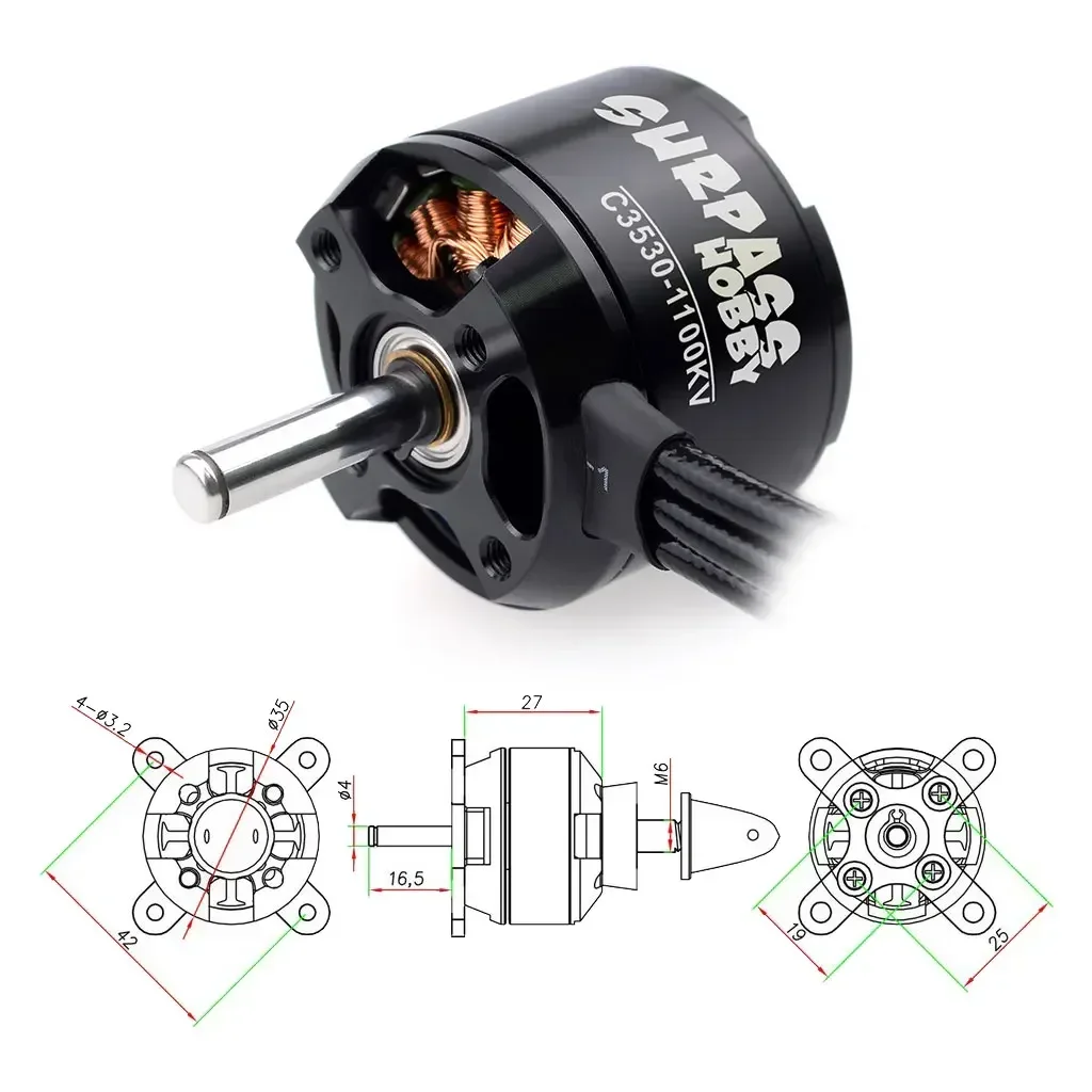 Surpass Hobby 3530 Fırçasız Dı - Rc Hobby Motor incelemesi ve fiyatı