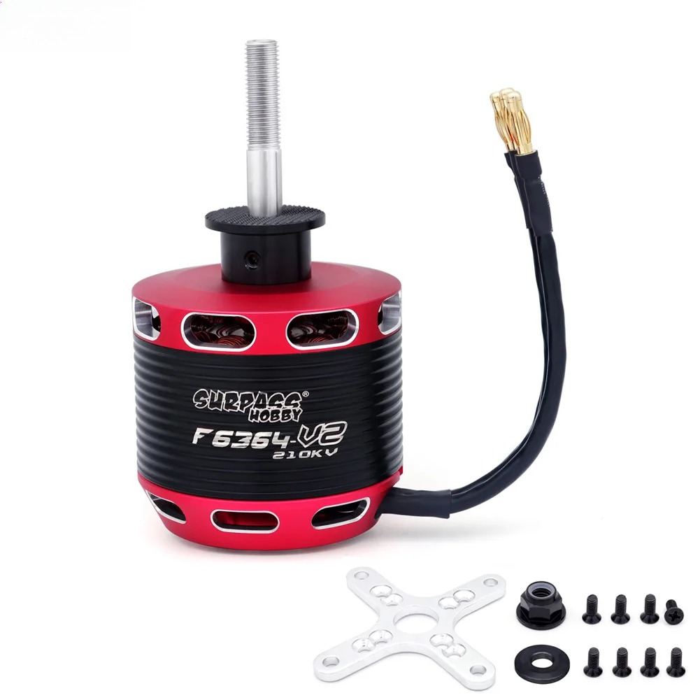 Surpass Hobby F-6364 210KV Fır - Rc Hobby Ua incelemesi ve fiyatı