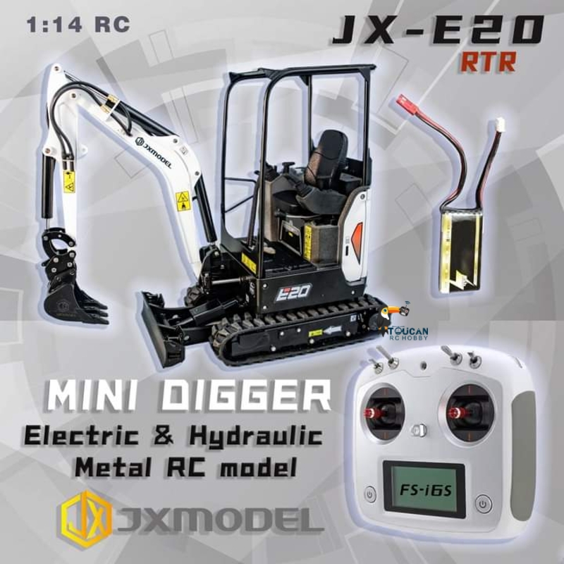 RTR JX E20 RC Mini Ekskavatör  - Rc Hobby Trucks incelemesi ve fiyatı